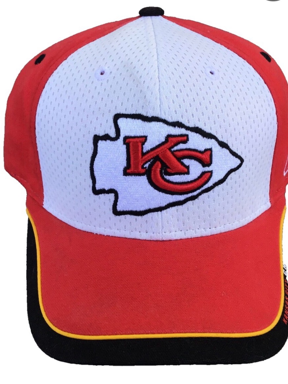 Vintage Reebok Kansas City Chiefs Hat Cap Strapback NFL Official NFL